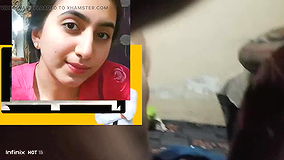 Dasi boy want show home with alone stay home bed make video